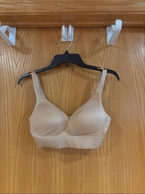 Jockey wire-free light taupe bra, small